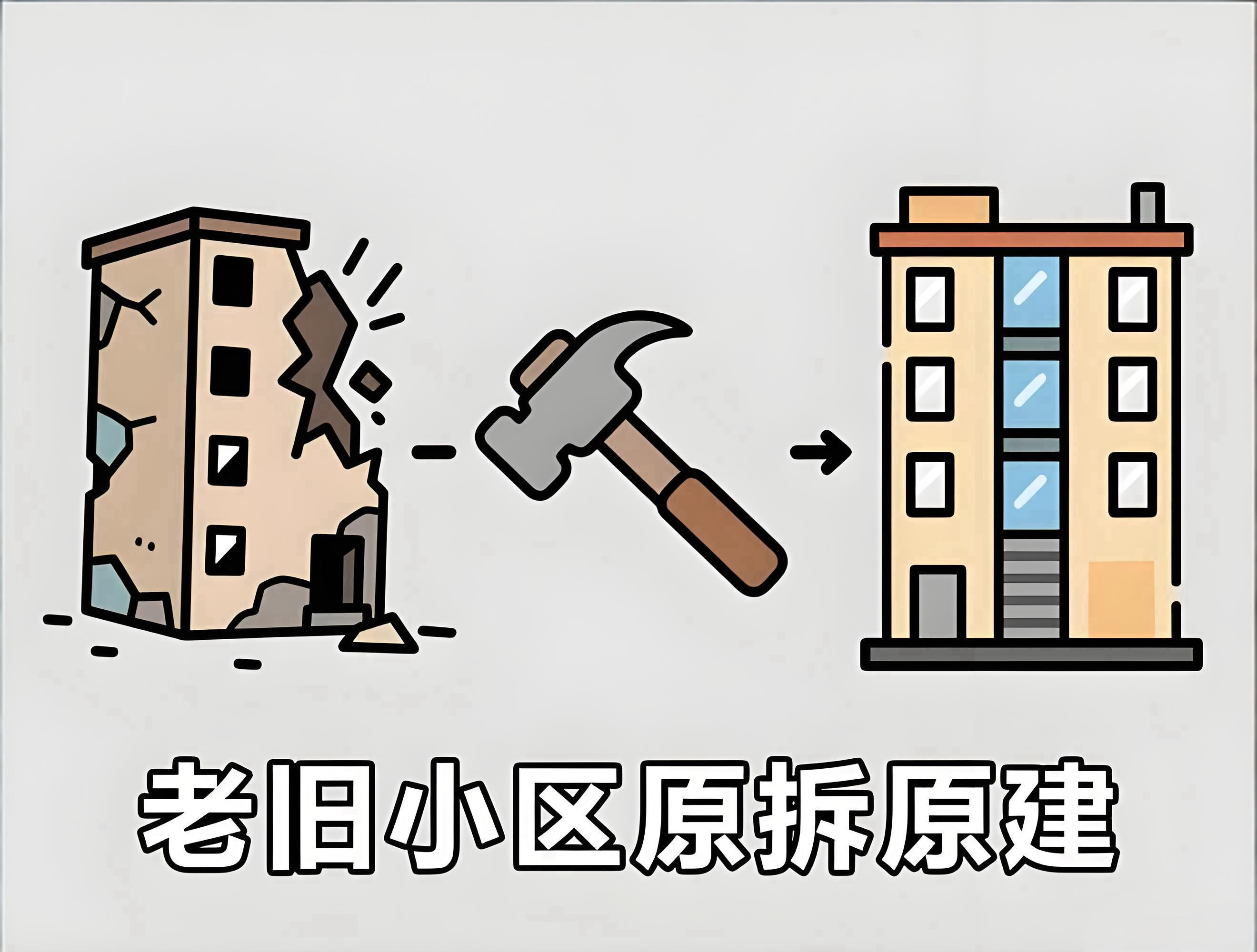 老舊小區(qū)“原拆原建”